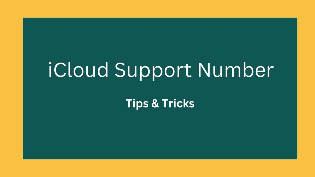 iCloud Support Number