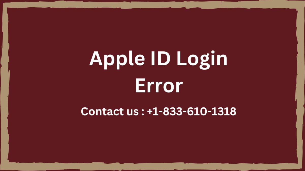 How to Fix Apple ID Login Error